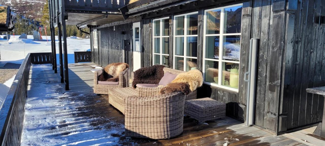 Wonderful Cabin With Amazing Mountain - View Lifjell المظهر الخارجي الصورة