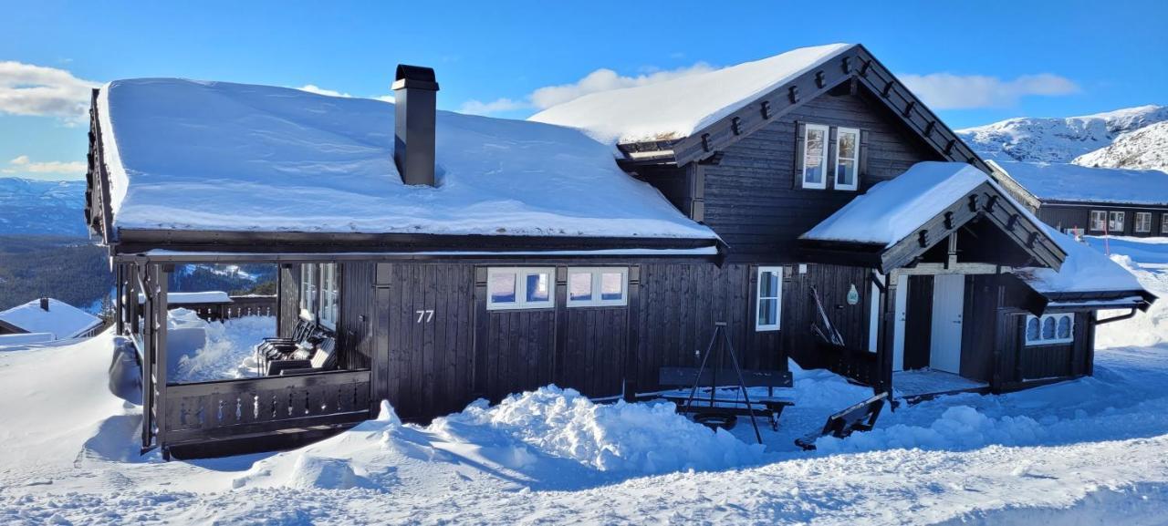 Wonderful Cabin With Amazing Mountain - View Lifjell المظهر الخارجي الصورة