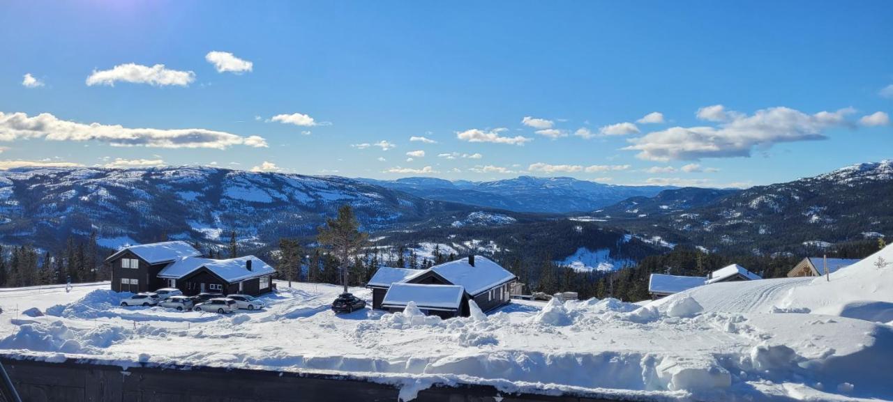 Wonderful Cabin With Amazing Mountain - View Lifjell المظهر الخارجي الصورة