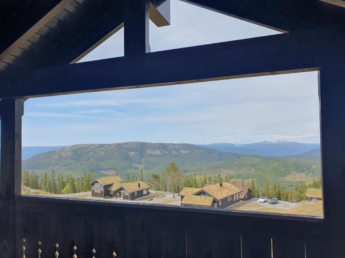 Wonderful Cabin With Amazing Mountain - View Lifjell المظهر الخارجي الصورة